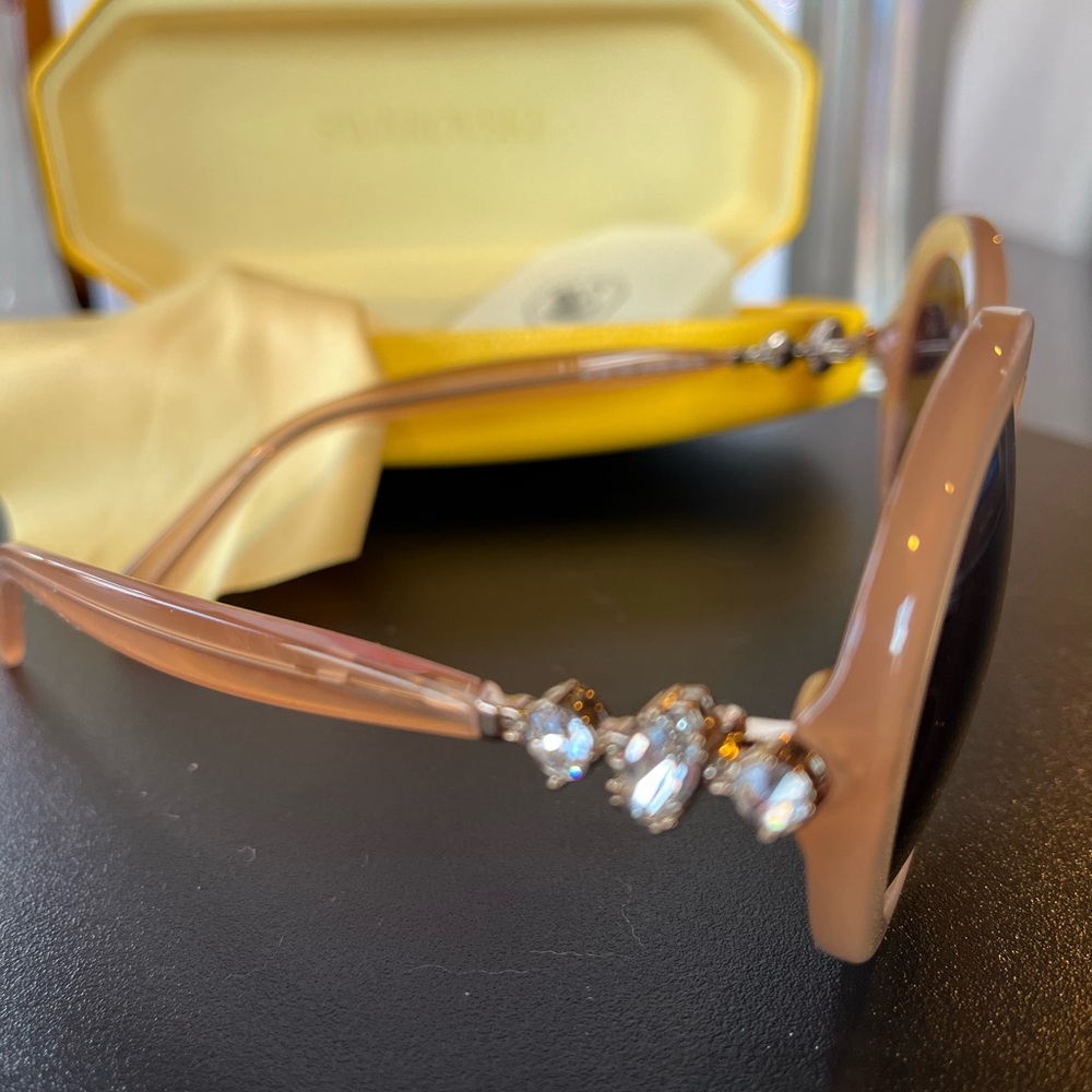 Swarovski Tan Sunglasses - Picture 3 of 7